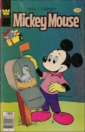 Walt Disney's Mickey Mouse issue 191-B Whitman Cover