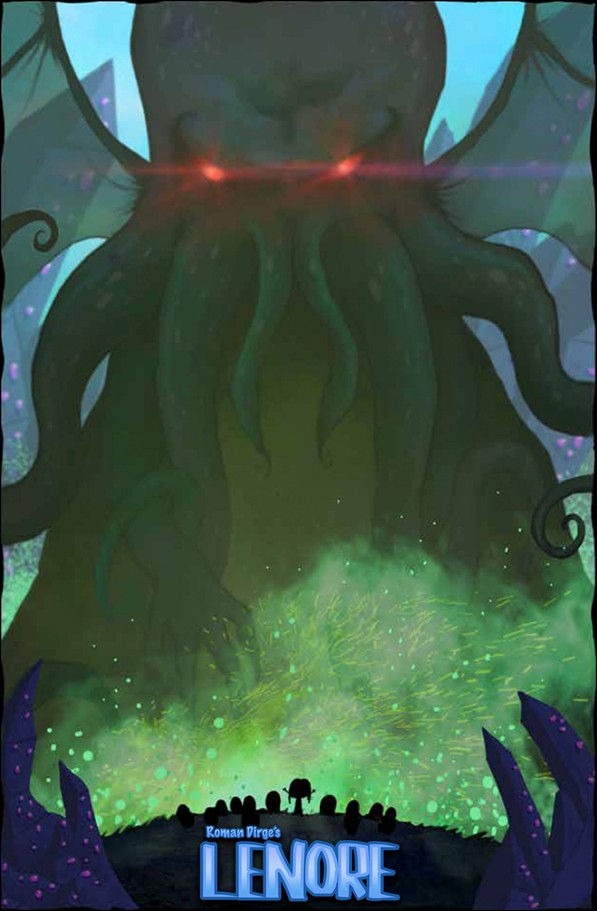 Lenore: The Time War issue 1-B Roman Dirge "Elder God" Cover