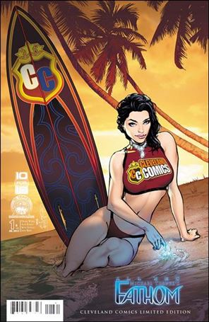 Michael Turner's Fathom (2013) issue 1-D16 Alex Konat Cleveland Comics Cover