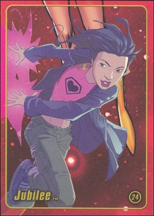 Marvel Heroes Figure Factory: Series 2 (Base Set) card 24 Jubilee