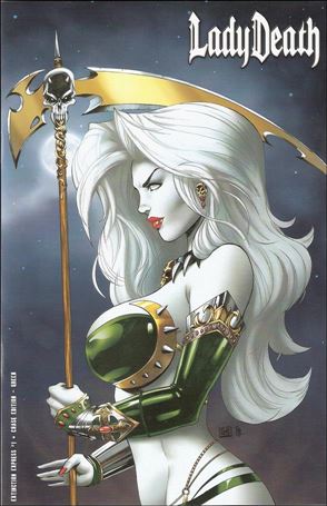 Lady Death: Extinction Express (2016) issue 1-I Chase Edition - Green Cover