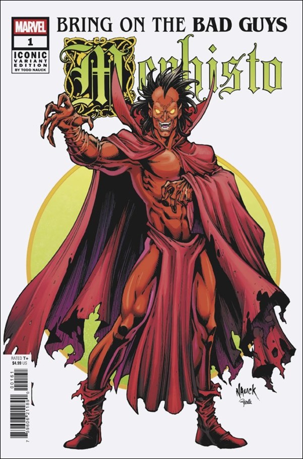 Bring on the Bad Guys: Mephisto issue 1-F Todd Nauck Iconic Cover