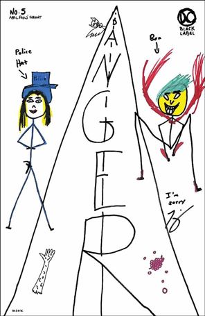 Danger Street issue 5-C Tom King April Fools Cardstock Cover