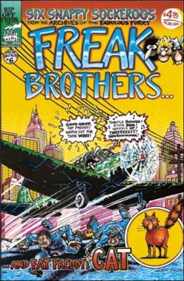 Fabulous Furry Freak Brothers issue 6-F Sixth Printing