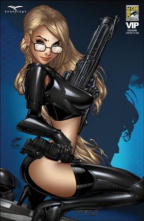Robyn Hood: I Love NY issue 1-F Paul Green San Diego Comic-Con VIP Cover 1/500