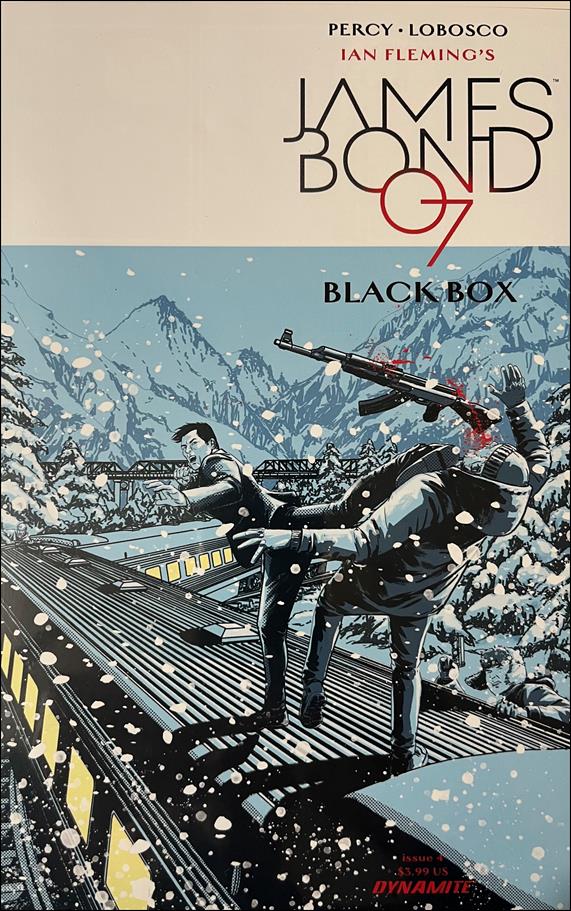 James Bond: Black Box issue 4-B Jason Masters Cover
