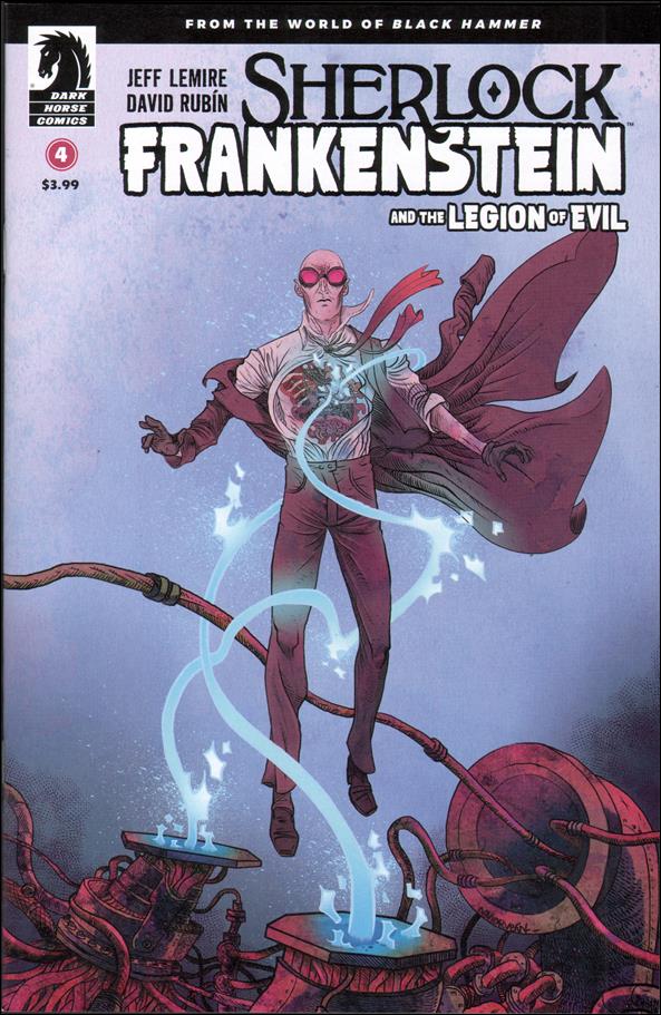 Sherlock Frankenstein and the Legion of Evil issue 4 David Rubin Cover