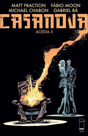 Casanova: Acedia issue 5 Black Cover