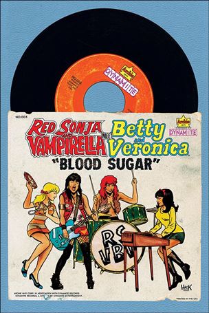 Red Sonja and Vampirella Meet Betty and Veronica issue 3-B Robert Hack Cover