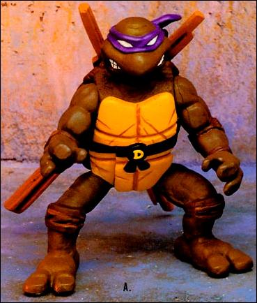 Teenage Mutant Ninja Turtles: Ninja Action figure 2 Cartwheelin' Don