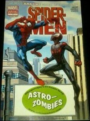 Spider-Men issue 1-MA Mark Bagley Astro-Zombies Cover 