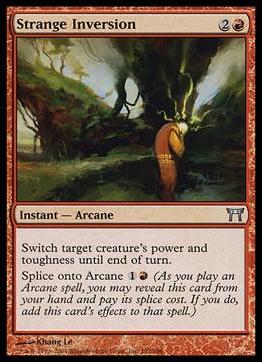 Magic the Gathering: Champions of Kamigawa (Base Set) card 192 Strange Inversion