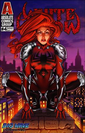White Widow issue 4-X Bill McKay Big Wave Comics Cover