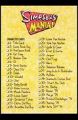 Simpsons Mania! (Base Set) Cover Image 2