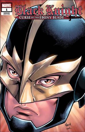Black Knight: Curse of the Ebony Blade issue 1-D Todd Nauck Marvel Headshot Cover