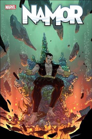 Namor (2024) issue 8-B Pete Woods Cover