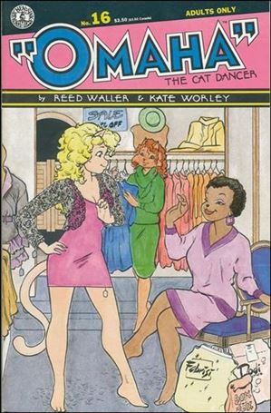 Omaha the Cat Dancer (1984) issue 16
