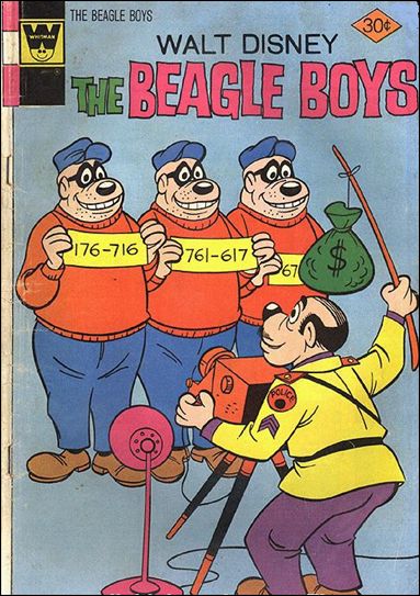 Walt Disney the Beagle Boys issue 32-B Whitman Cover