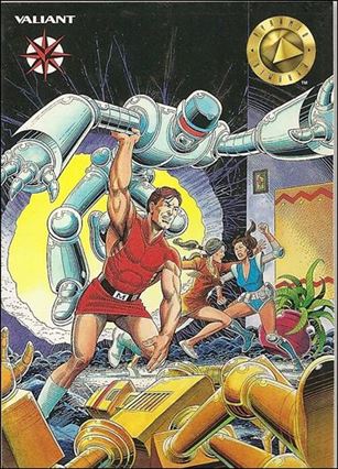 Valiant Era: Series 1 (Base Set) card 19 Magnus Robot Fighter #18