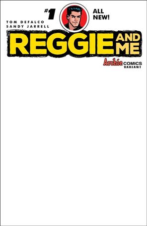 Reggie and Me (2017) issue 1-J Blank Cover
