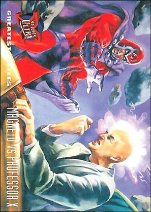 1995 Fleer Ultra X-Men (Base Set) card 133 Magneto vs Professor X