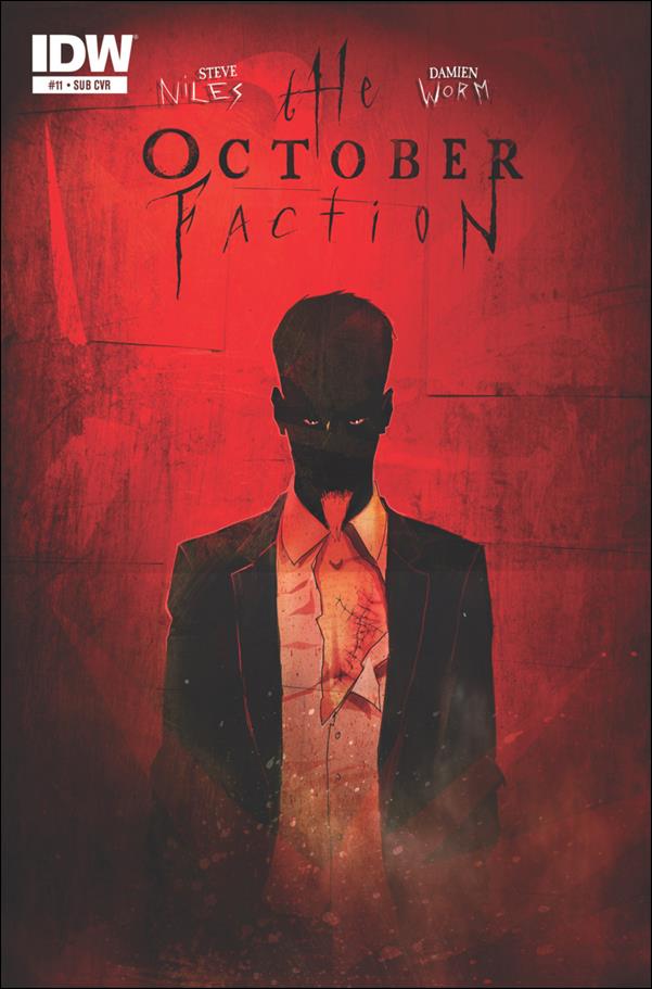 October Faction issue 11-B Subscription Cover