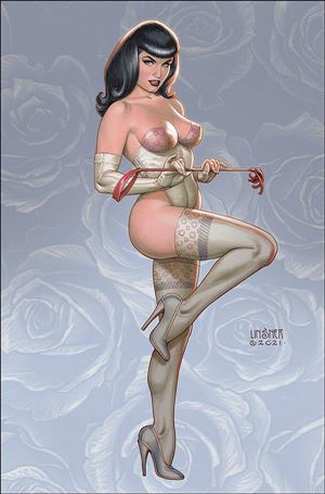 Bettie Page: The Curse of the Banshee issue 5-P Joseph Michael Linsner Virgin Cover