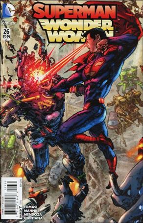 Superman/Wonder Woman issue 26-C Kim Jung Gi Justice League Connecting Cover