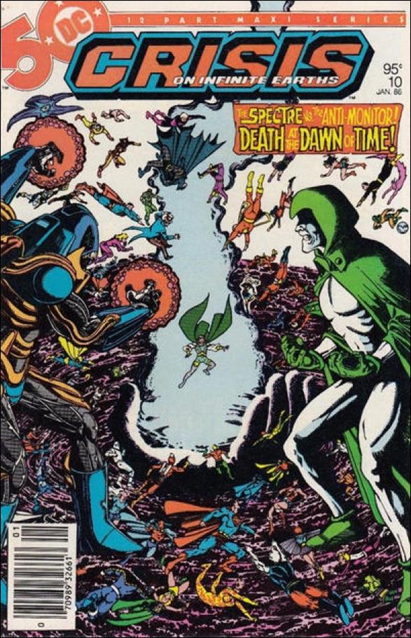Crisis on Infinite Earths issue 10-C Canadian Price Cover