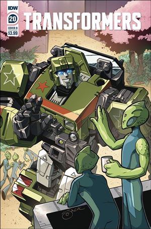 Transformers (2019) issue 20-B Jack Lawrence Cover