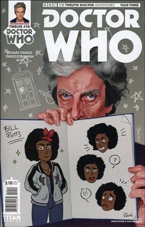 Doctor Who: The Twelfth Doctor Year Three issue 10 Simon Myers & Rachael Smith Cover