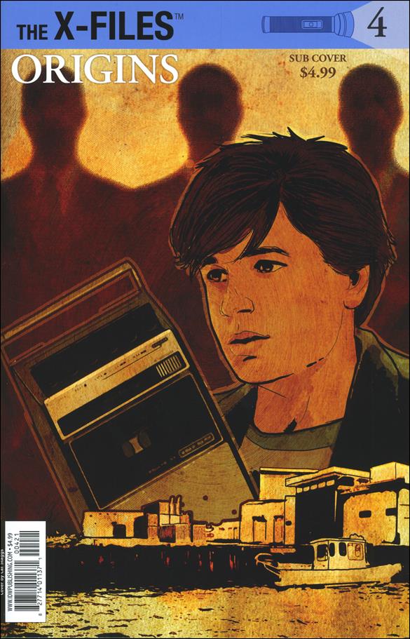 X-Files: Origins issue 4-B Cat Staggs Subscription Cover