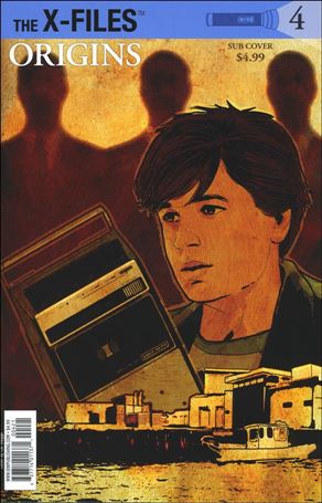 X-Files: Origins issue 4-B Cat Staggs Subscription Cover