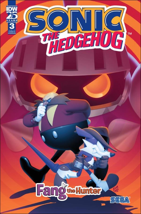 Sonic the Hedgehog: Fang the Hunter issue 3-B Evan Stanley Cover
