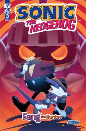 Sonic the Hedgehog: Fang the Hunter issue 3-B Evan Stanley Cover