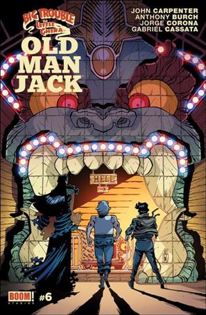Big Trouble in Little China: Old Man Jack issue 6 Jorge Corona Cover
