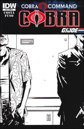 G.I. Joe: Cobra (2011) issue 12-C Antonio Fuso B&W 1:XX Cover