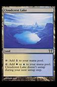 Magic the Gathering: Champions of Kamigawa (Base Set) card 274 Cloudcrest Lake