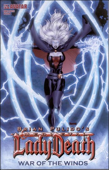 Brian Pulido's Medieval Lady Death: War of the Winds issue 4 Battle Cover