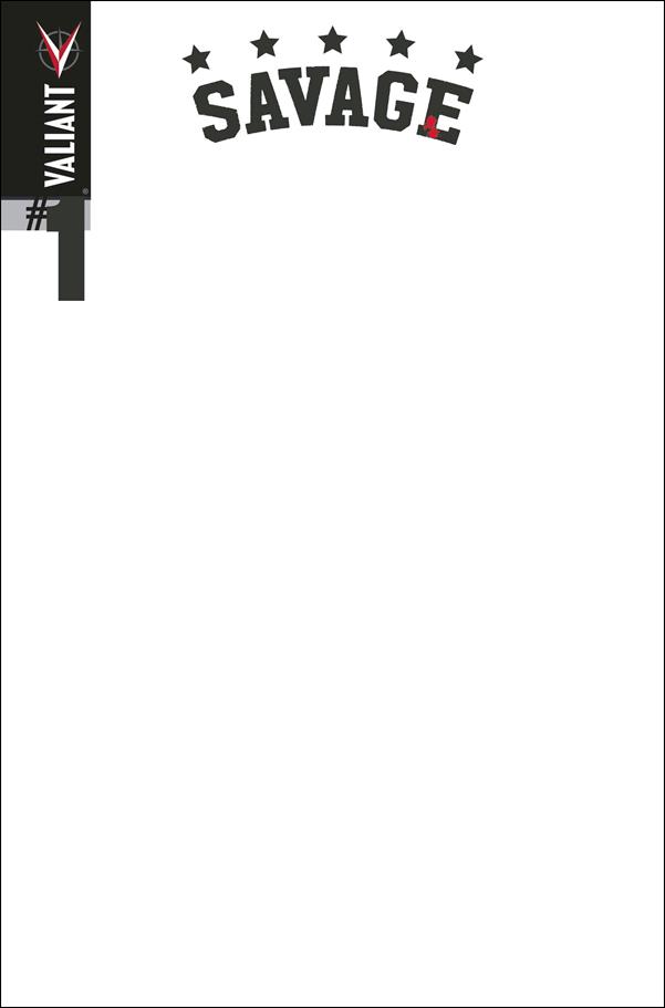 Savage (2016) issue 1-C Blank/Sketch Cover