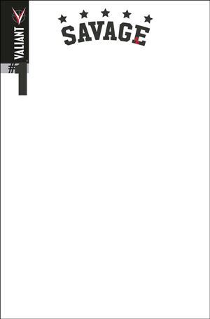 Savage (2016) issue 1-C Blank/Sketch Cover