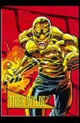 Marvel Universe: Series 4 (Promo) card nn 4 Tiger Wylde Foil Production Sample