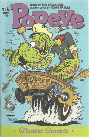Classic Popeye issue 15-B Pedro Vargas 1:10 Cover