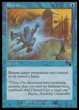 Magic the Gathering: Urza's Destiny (Base Set) card 44 Rescue