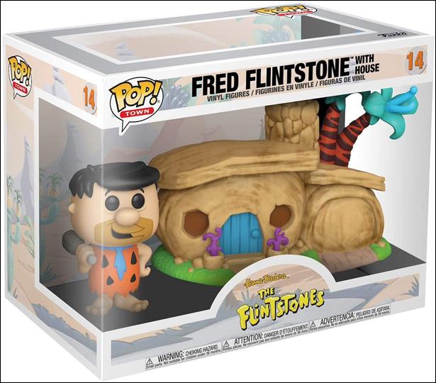 POP! Town figure 14 Fred Flintstone with House