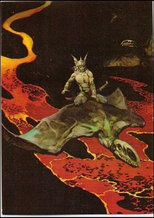Frazetta II: The Legend Continues  (Base Set) card 45 Thor's Flight