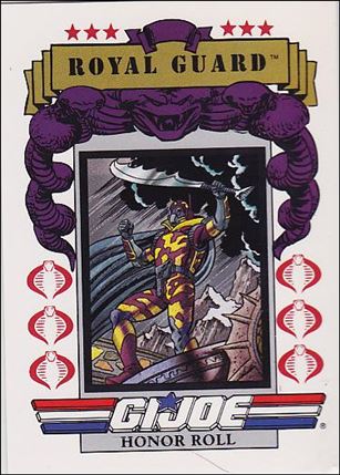 G.I. Joe (Base Set) card 180 Royal Guard