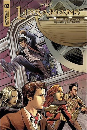 Librarians issue 2 Karl Moline Cover