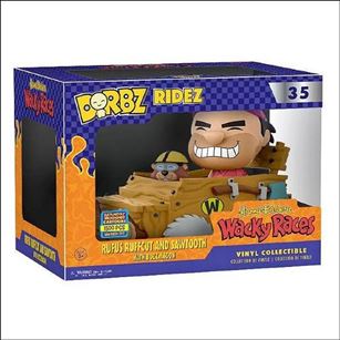 Dorbz Ridez figure 35 Rufus Ruffcut and Sawtooth w/ Buzzwagon 1/1500