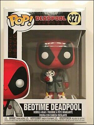 POP! Marvel figure 327 Bedtime Deadpool